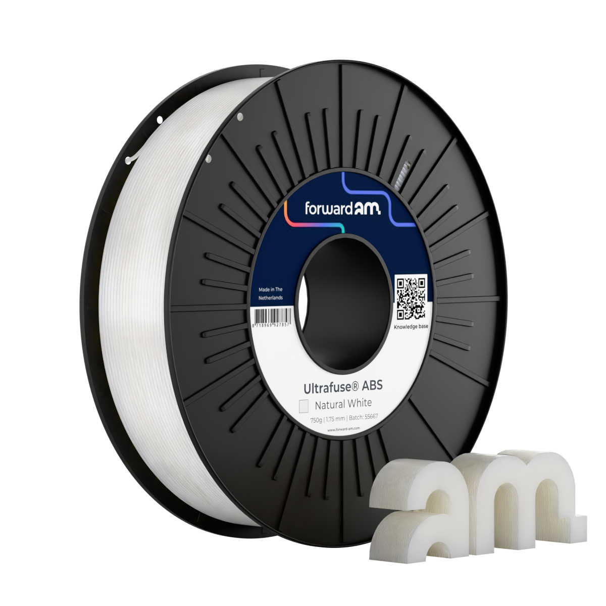 BASF Ultrafuse ABS Fusion+ Filament Natuurlijk 1,75 mm 0,75 kg