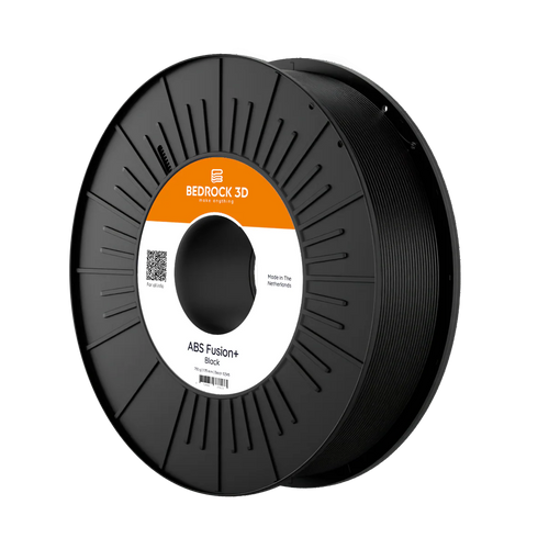 BEDROCK 3D ABS Fusion+ Filament Black 1.75mm 0.75kg