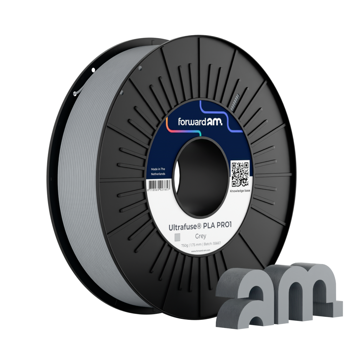 Ultrafuse | PLA PRO1 | 3D Filament | Grey | 1.75mm | 750g